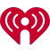 iHeartRadio podcast player icon
